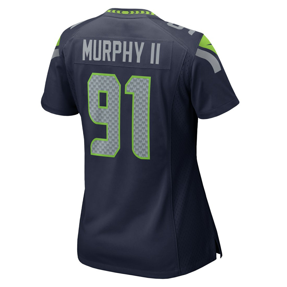 Nike Byron Murphy II Seattle Seahawks Women's Team Game Jersey College Navy