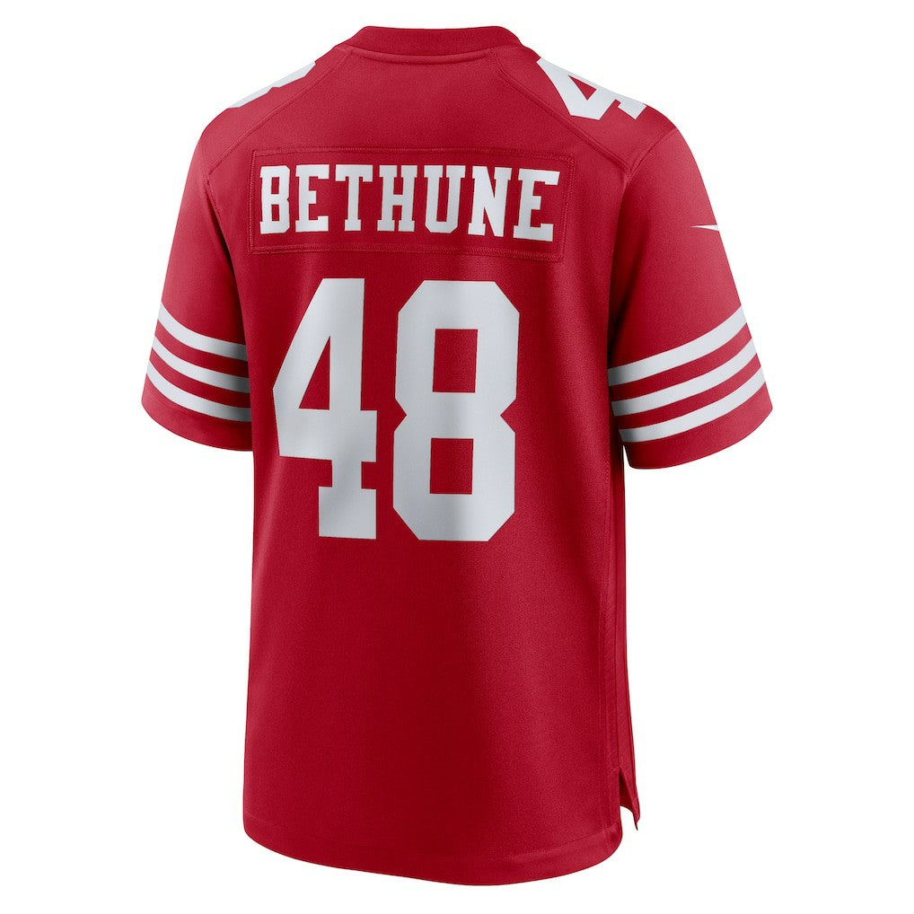 Nike Tatum Bethune San Francisco 49ers Game Jersey Scarlet