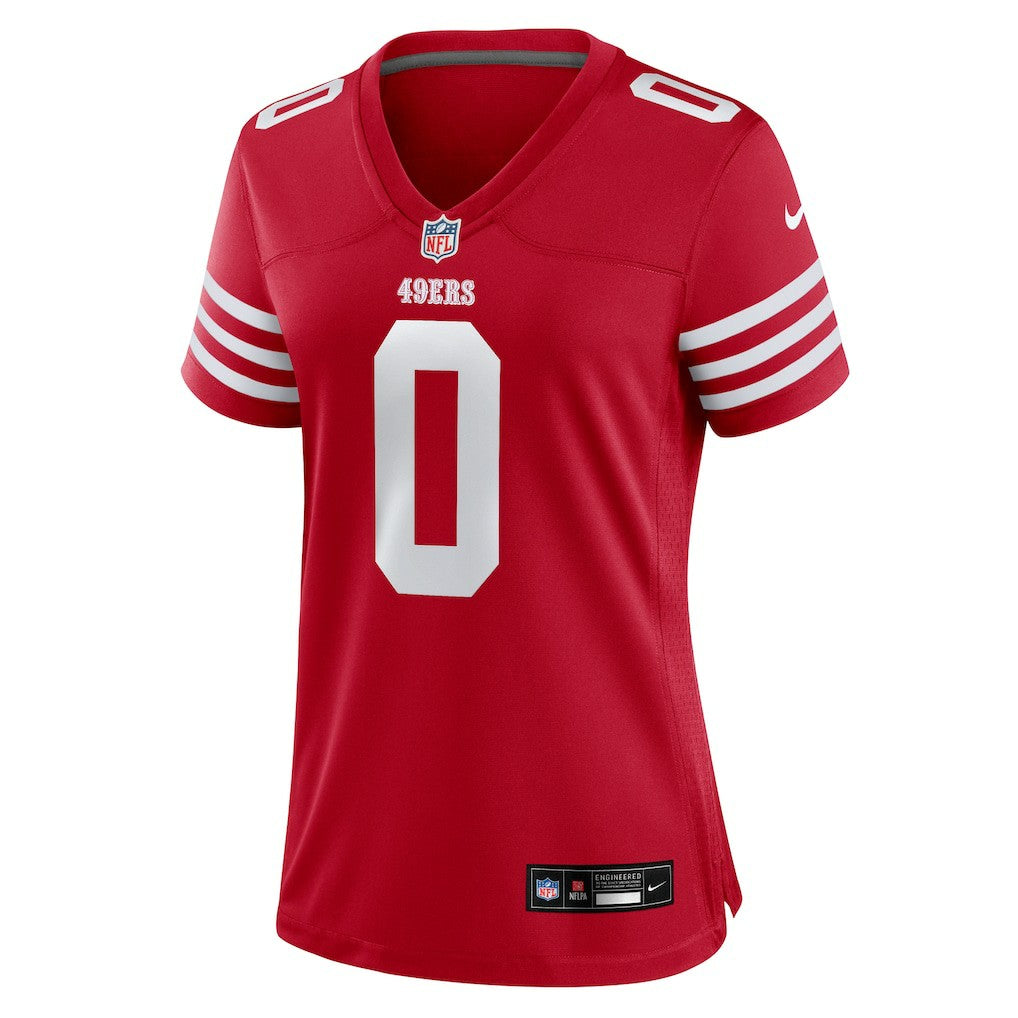 Nike Renardo Green San Francisco 49ers Women's Team Game Jersey Scarlet