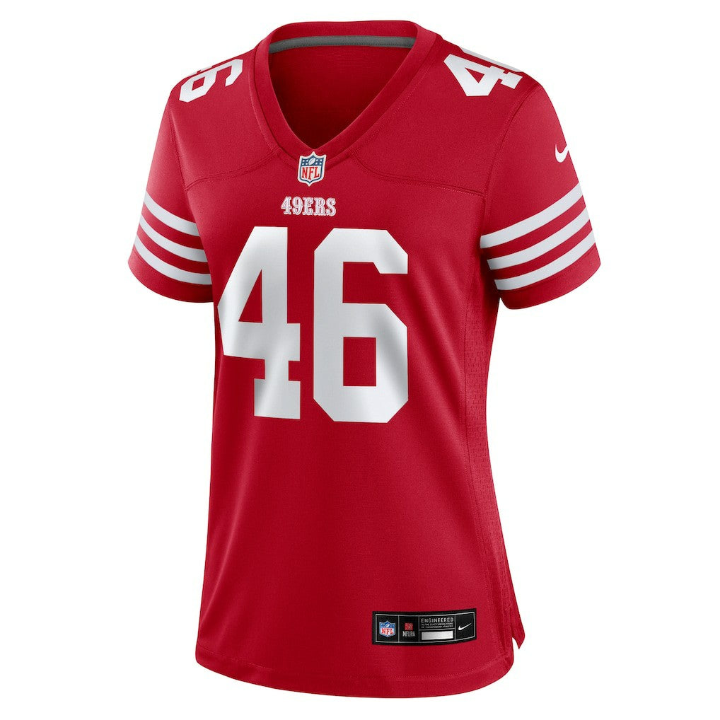Nike Taybor Pepper San Francisco 49ers Women's Team Game Jersey Scarlet