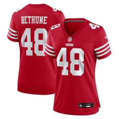 Nike Tatum Bethune San Francisco 49ers Women's Team Game Jersey Scarlet
