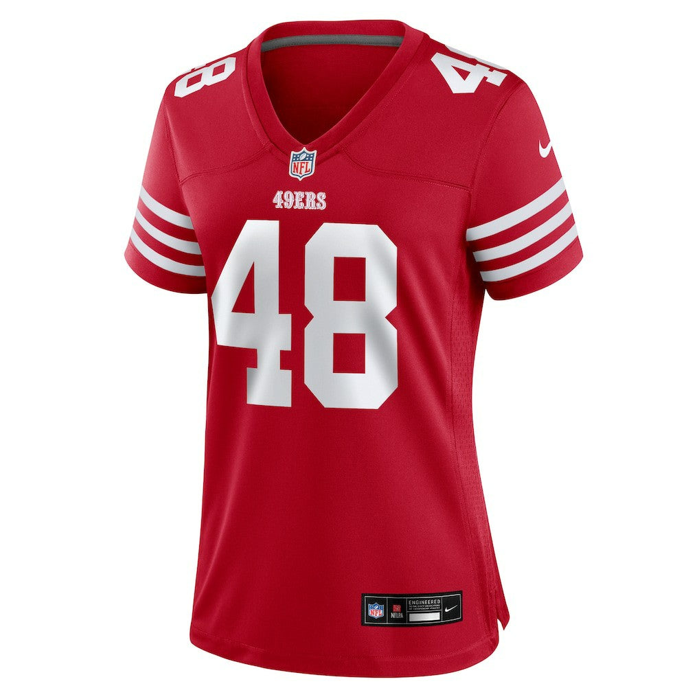 Nike Tatum Bethune San Francisco 49ers Women's Team Game Jersey Scarlet