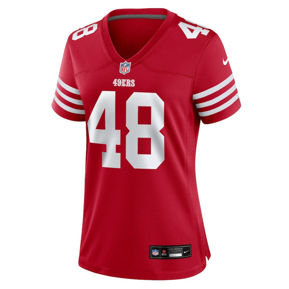 Nike Tatum Bethune San Francisco 49ers Women's Team Game Jersey Scarlet