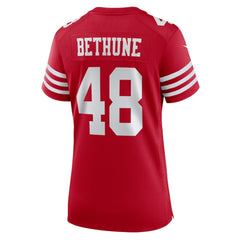 Nike Tatum Bethune San Francisco 49ers Women's Team Game Jersey Scarlet