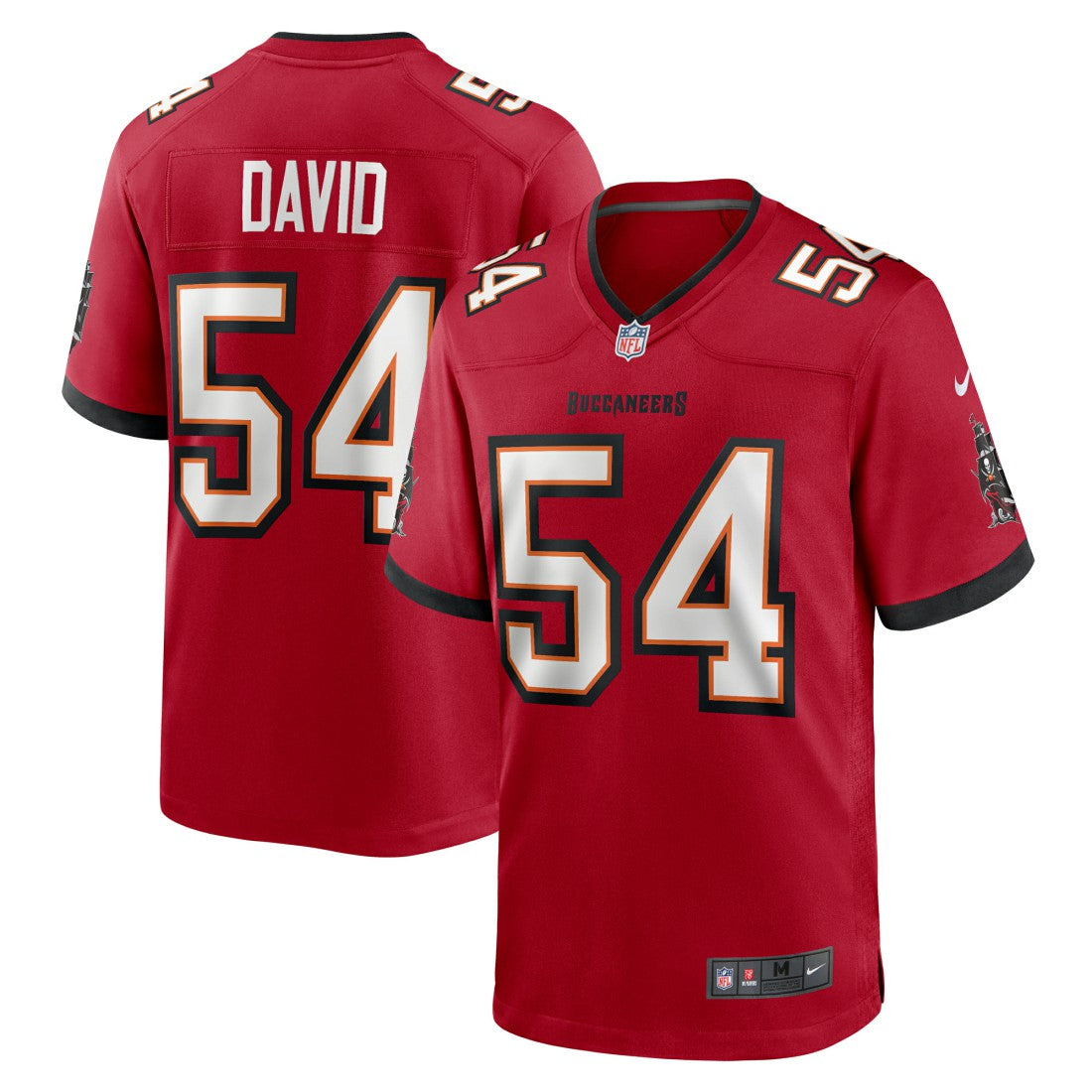 Nike Lavonte David Tampa Bay Buccaneers Game Jersey Red