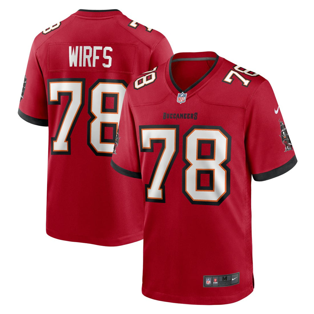 Nike Tristan Wirfs Tampa Bay Buccaneers Game Jersey Red