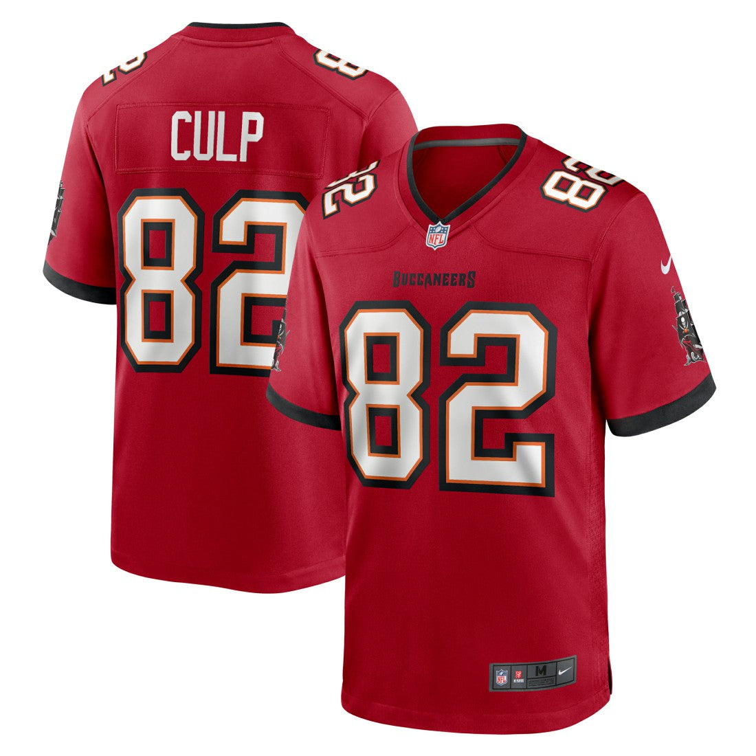 Nike Devin Culp Tampa Bay Buccaneers Game Jersey Red