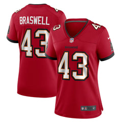 Nike Chris Braswell Tampa Bay Buccaneers Women's Team Game Jersey Red