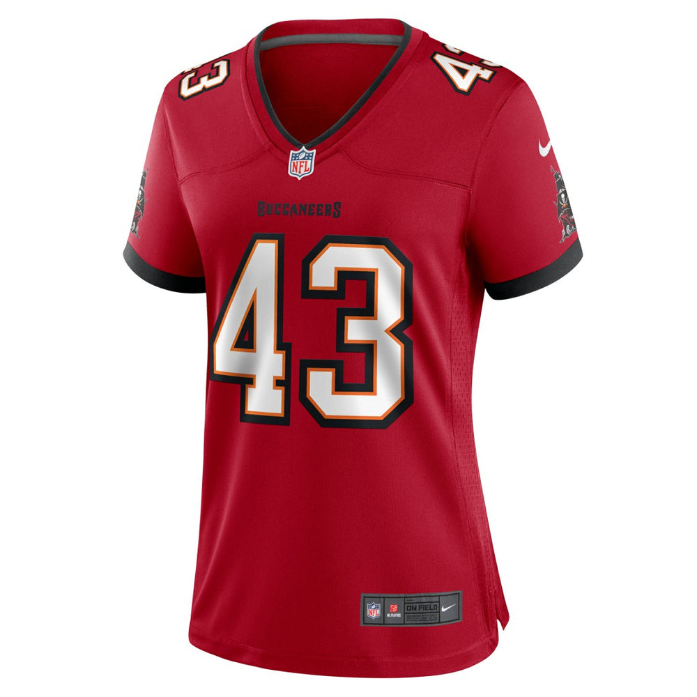 Nike Chris Braswell Tampa Bay Buccaneers Women's Team Game Jersey Red