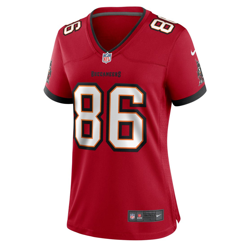 Nike Evan Deckers Tampa Bay Buccaneers Women's Team Game Jersey Red