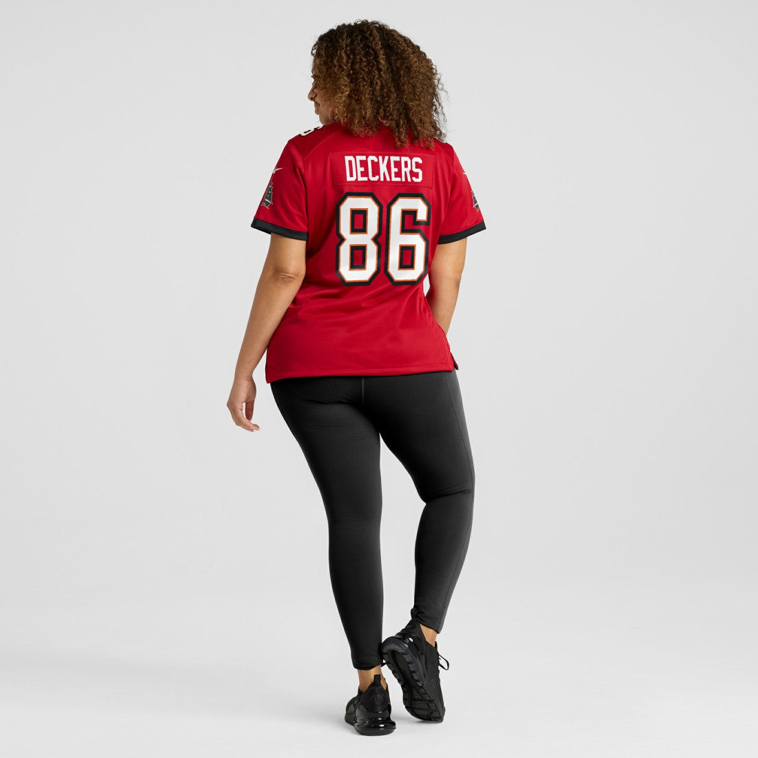 Nike Evan Deckers Tampa Bay Buccaneers Women's Team Game Jersey Red