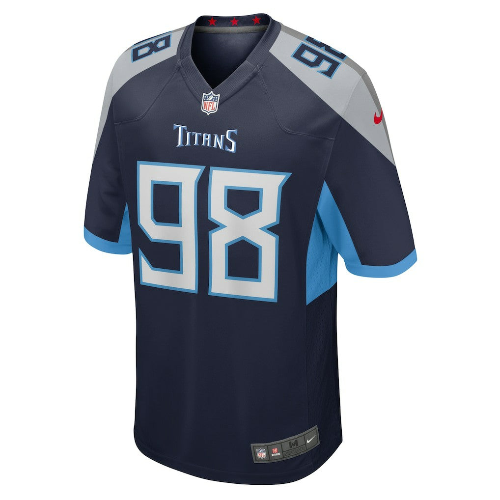 Nike Jeffery Simmons Tennessee Titans Game Jersey Navy