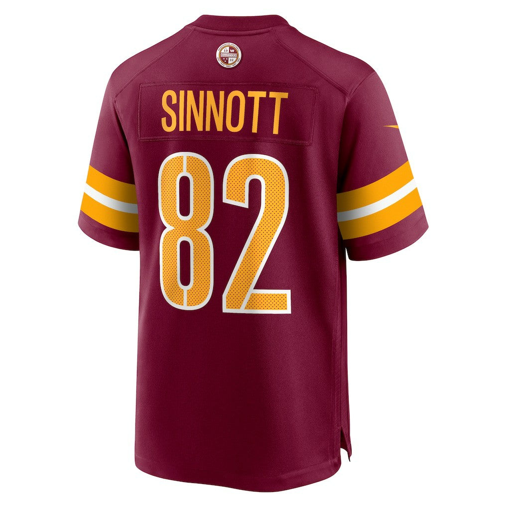 Nike Ben Sinnott Washington Commanders Game Jersey Burgundy