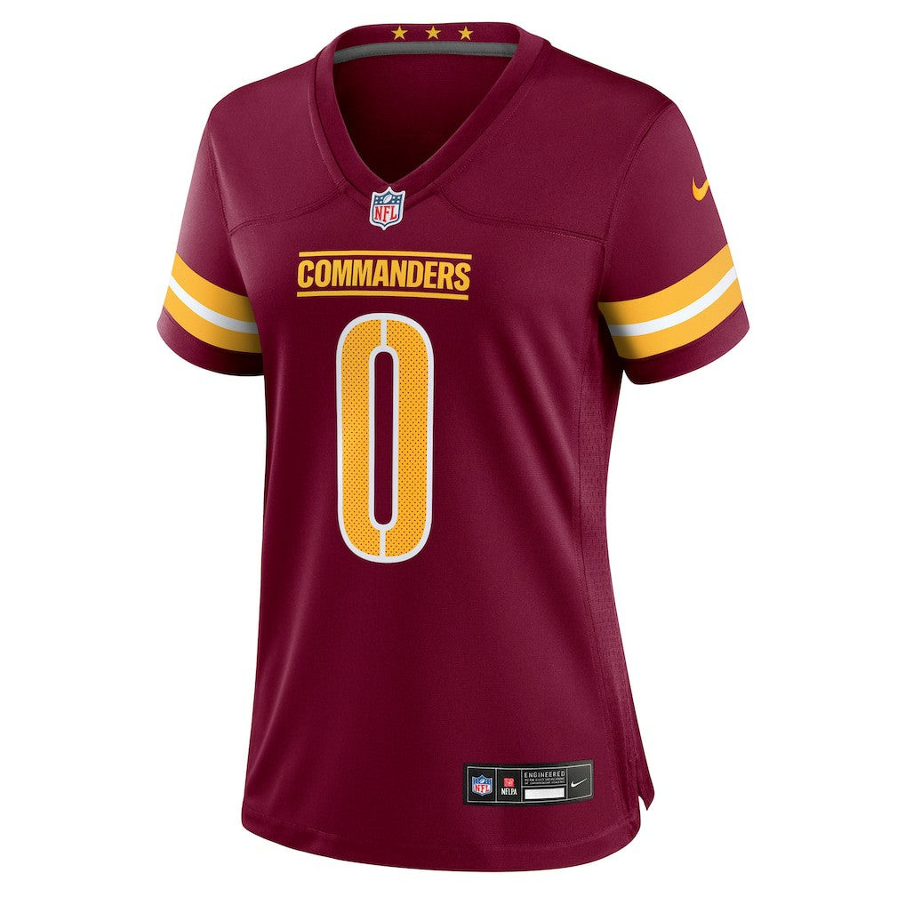 Nike Mike Sainristil Washington Commanders Women's Team Game Jersey Burgundy