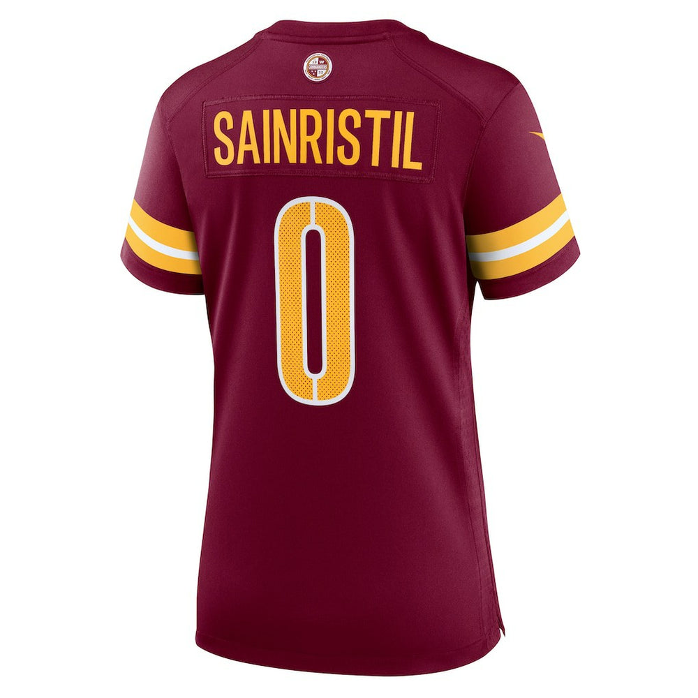 Nike Mike Sainristil Washington Commanders Women's Team Game Jersey Burgundy