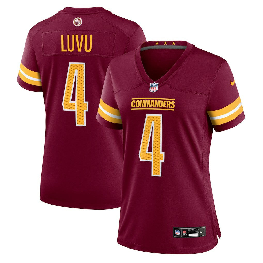 Nike Frankie Luvu Washington Commanders Women's Team Game Jersey Burgundy