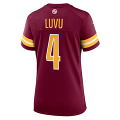 Nike Frankie Luvu Washington Commanders Women's Team Game Jersey Burgundy