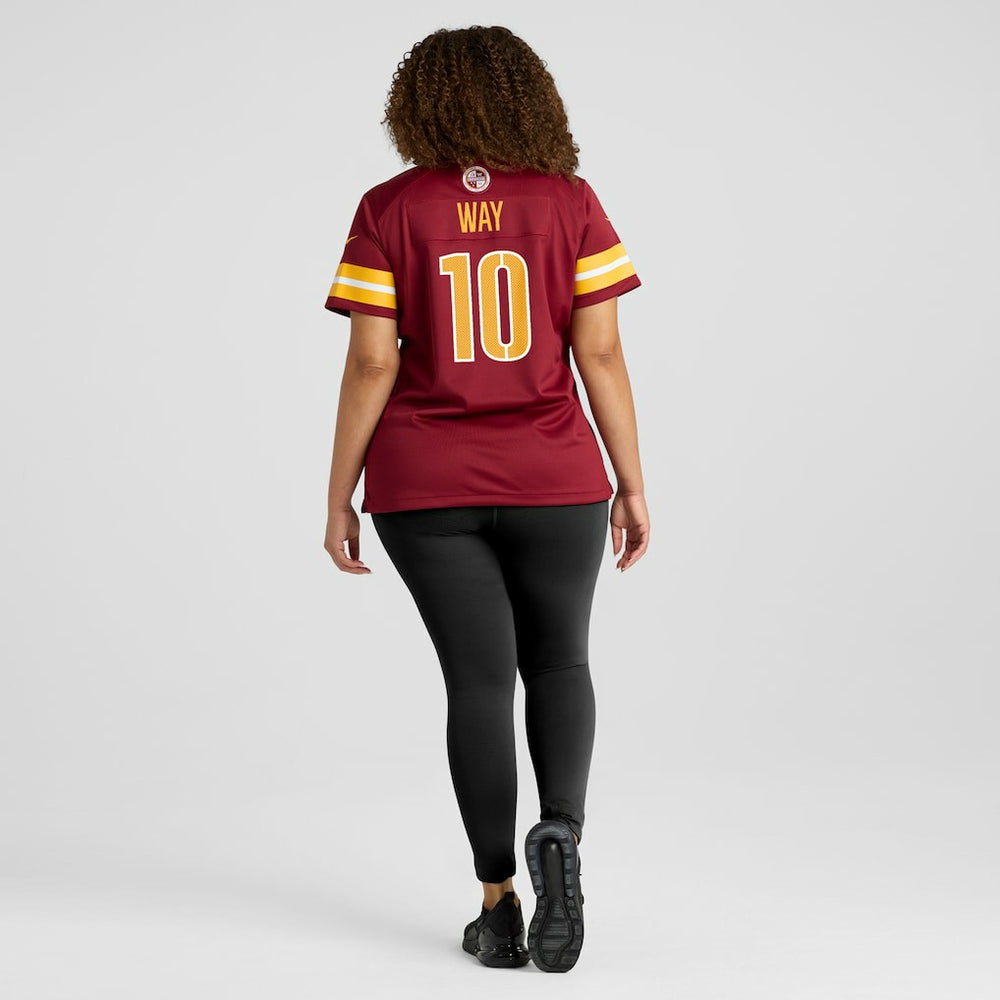 Nike Tress Way Washington Commanders Women's Team Game Jersey Burgundy