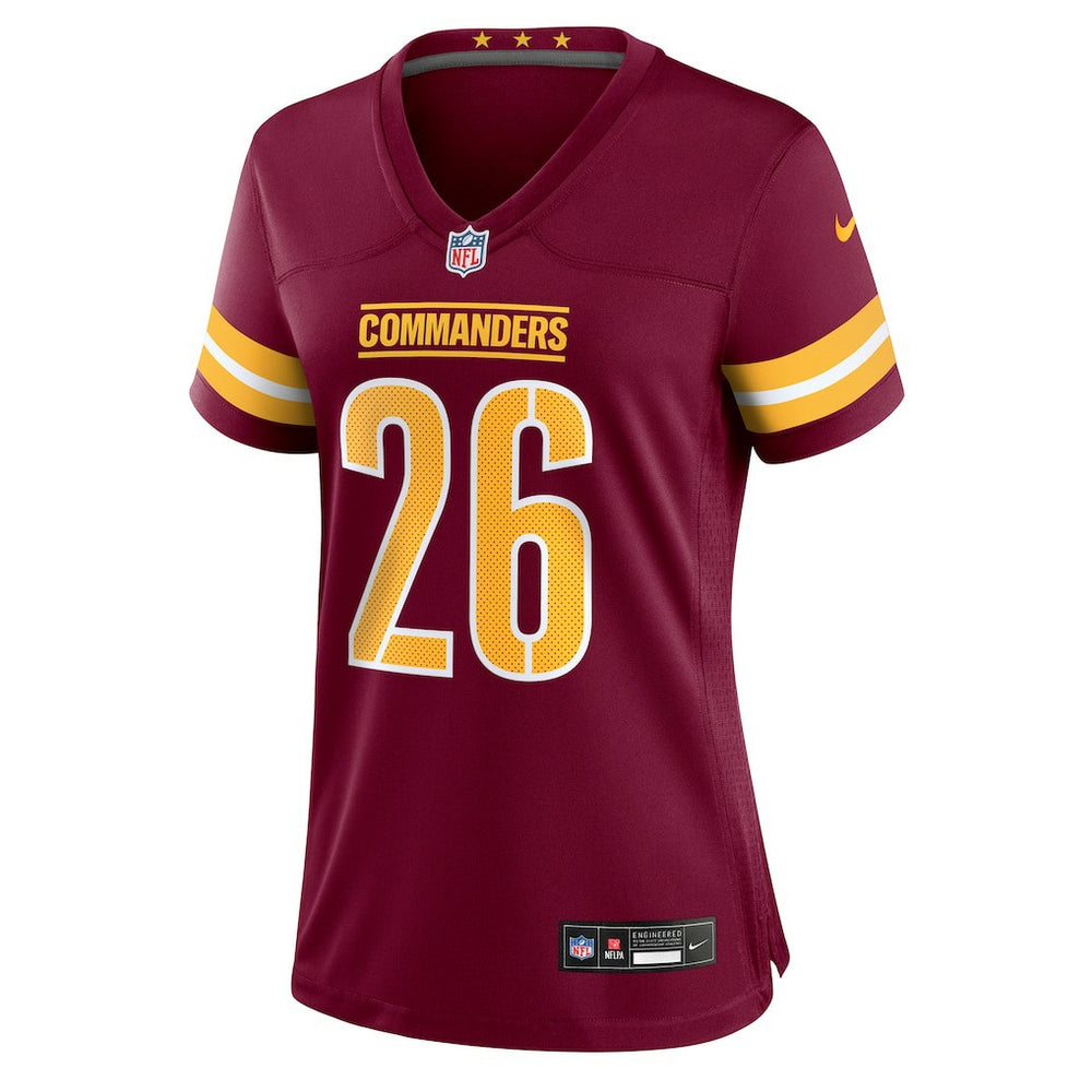 Nike Jeremy McNichols Washington Commanders Women's Team Game Jersey Burgundy