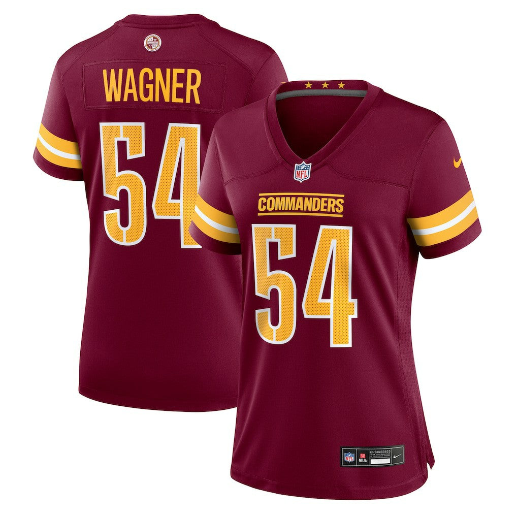 Nike Bobby Wagner Washington Commanders Women's Team Game Jersey Burgundy