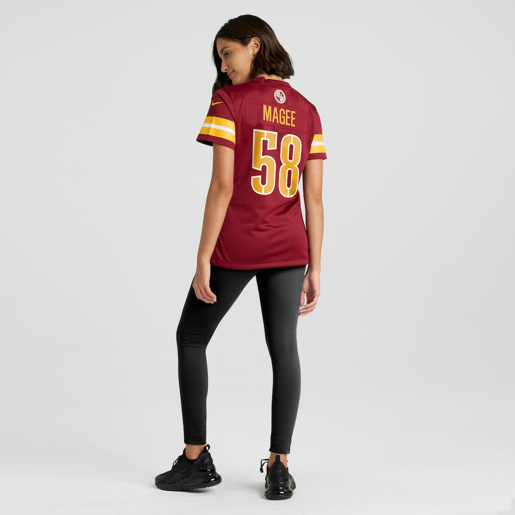 Nike Jordan Magee Washington Commanders Women's Team Game Jersey Burgundy