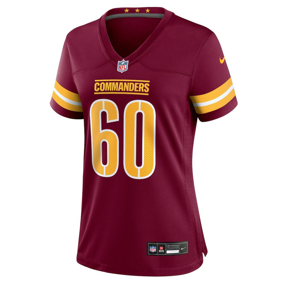 Nike Michael Deiter Washington Commanders Women's Team Game Jersey Burgundy