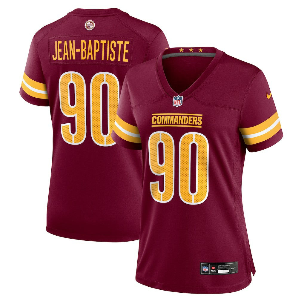 Nike Javontae Jean-Baptiste Washington Commanders Women's Team Game Jersey Burgundy