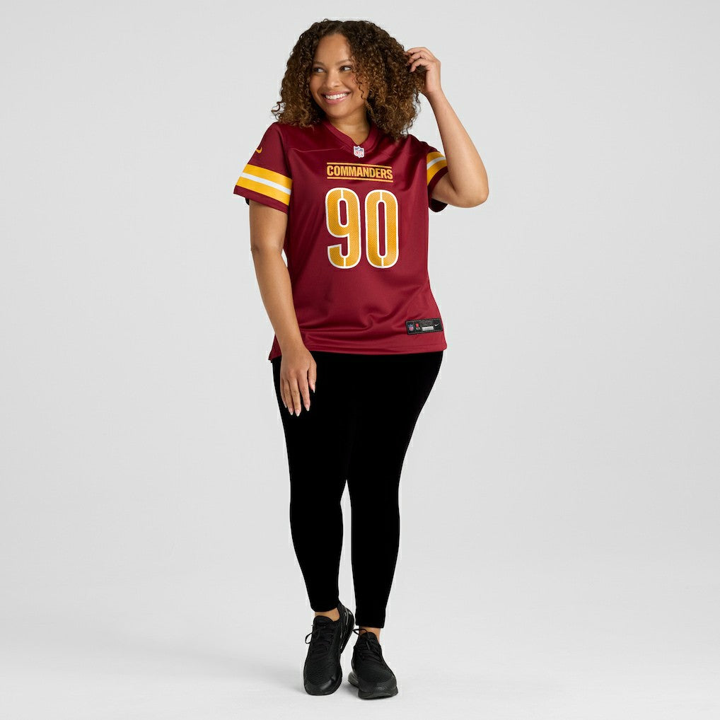 Nike Javontae Jean-Baptiste Washington Commanders Women's Team Game Jersey Burgundy