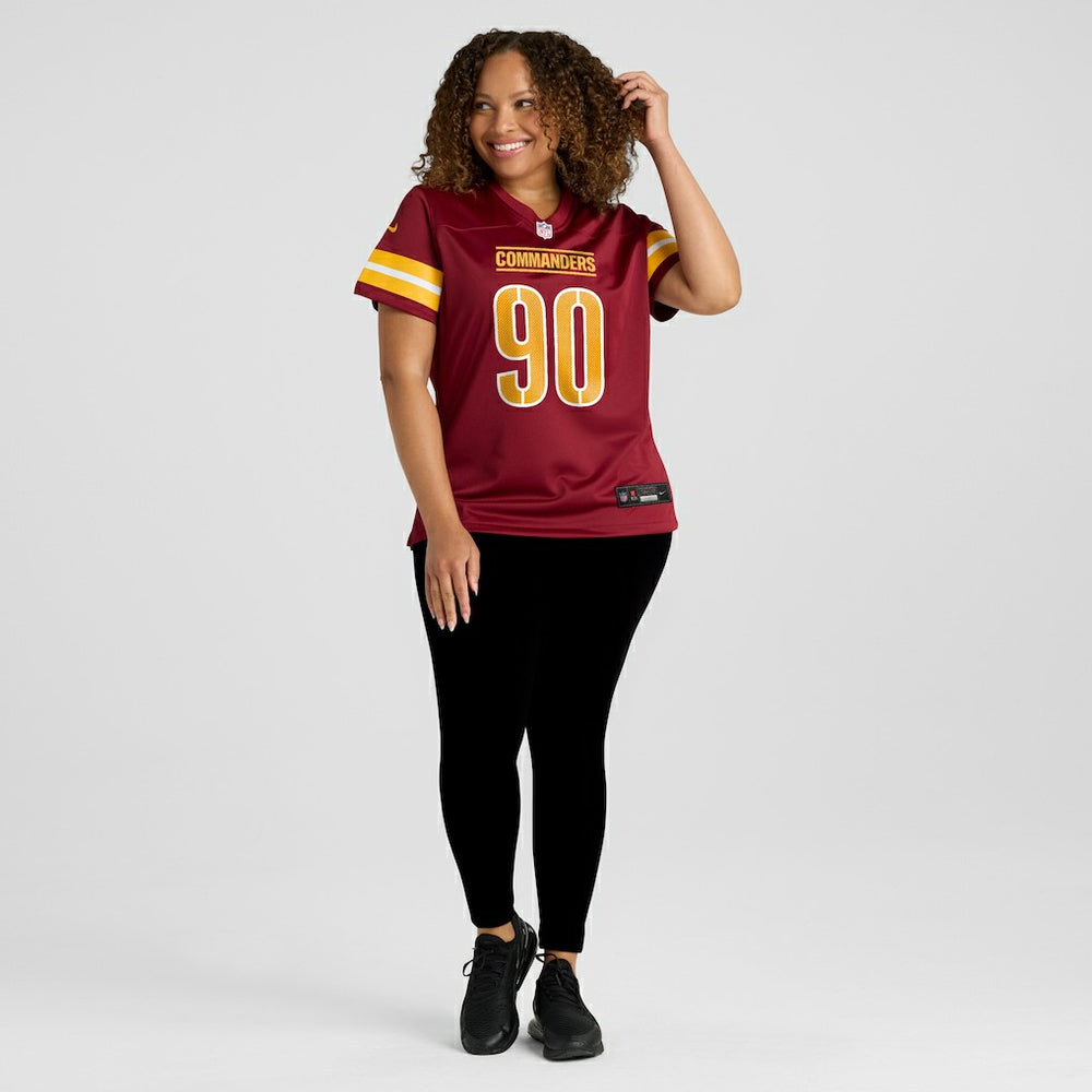 Nike Javontae Jean-Baptiste Washington Commanders Women's Team Game Jersey Burgundy