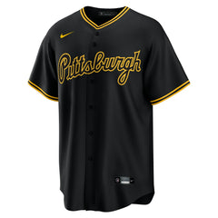 Paul Skenes Pittsburgh Pirates Nike Alternate 2 Replica Jersey - Black - Nike Sale