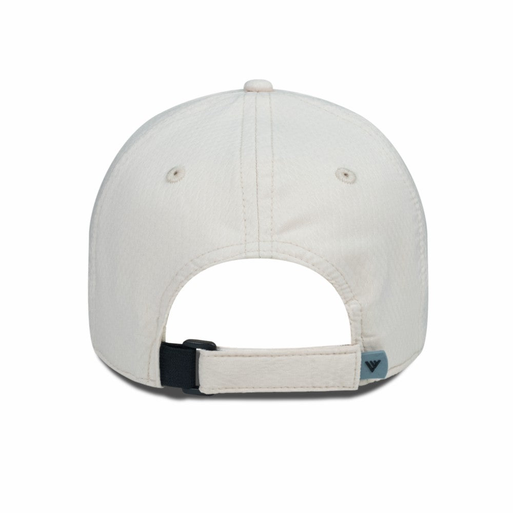 St. Louis Blues Men's Levelwear Faux Leather Patch Unstructured Adjustable Hat - Cream - NHL 202262256