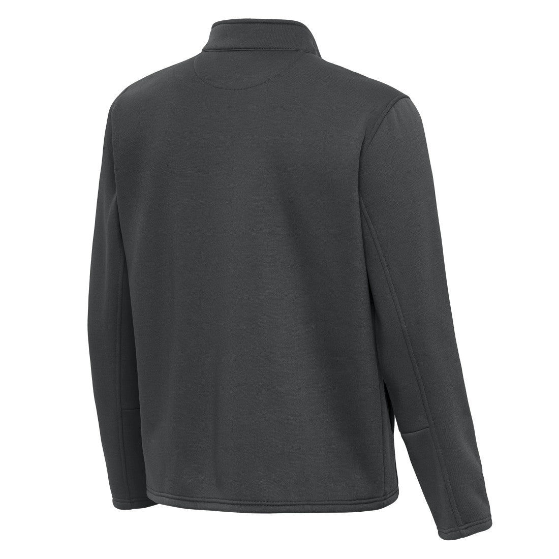 Detroit Lions Antigua Twist Quarter-Zip Pullover Jacket Pewter