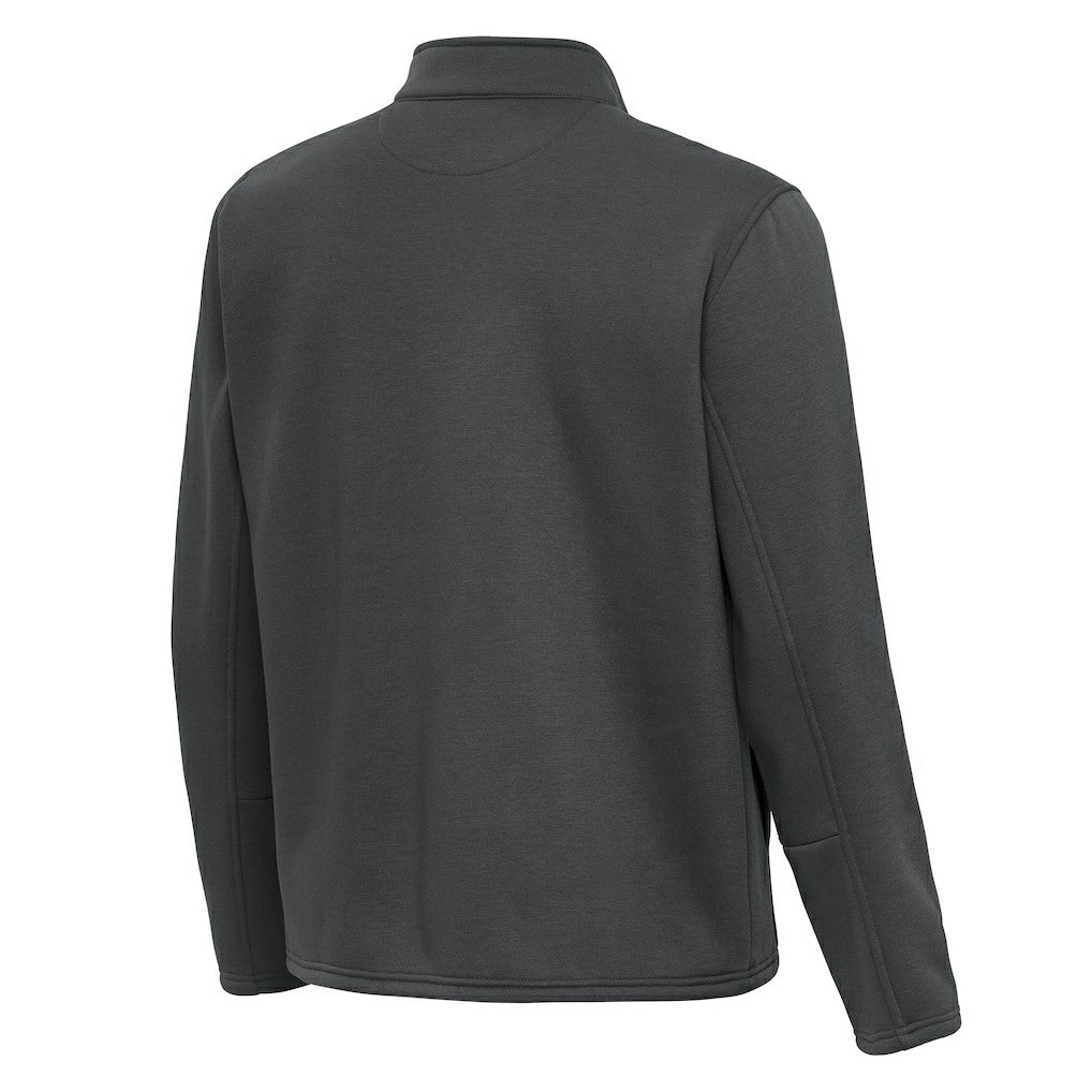 Washington Commanders Antigua Twist Quarter-Zip Pullover Jacket Pewter