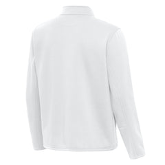 Tampa Bay Buccaneers Antigua Twist Quarter-Zip Pullover Jacket White