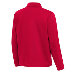 Arizona Cardinals Antigua Twist Quarter-Zip Pullover Jacket Red