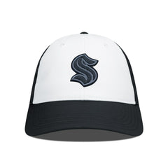 Seattle Kraken Levelwear Endure Nightfall Blackout Patch Unstructured Flex Hat - Black/White - NHL 202263118