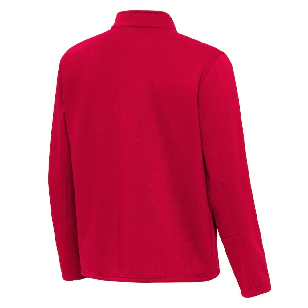 Detroit Red Wings Antigua Twist Quarter-Zip Pullover Jacket - Red - NHL 202264711
