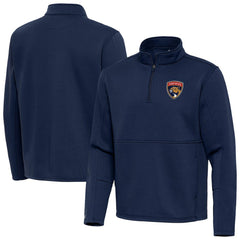 Florida Panthers Antigua Twist Quarter-Zip Pullover Jacket - Navy - NHL 202264723