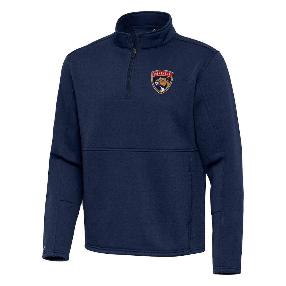 Florida Panthers Antigua Twist Quarter-Zip Pullover Jacket - Navy - NHL 202264723