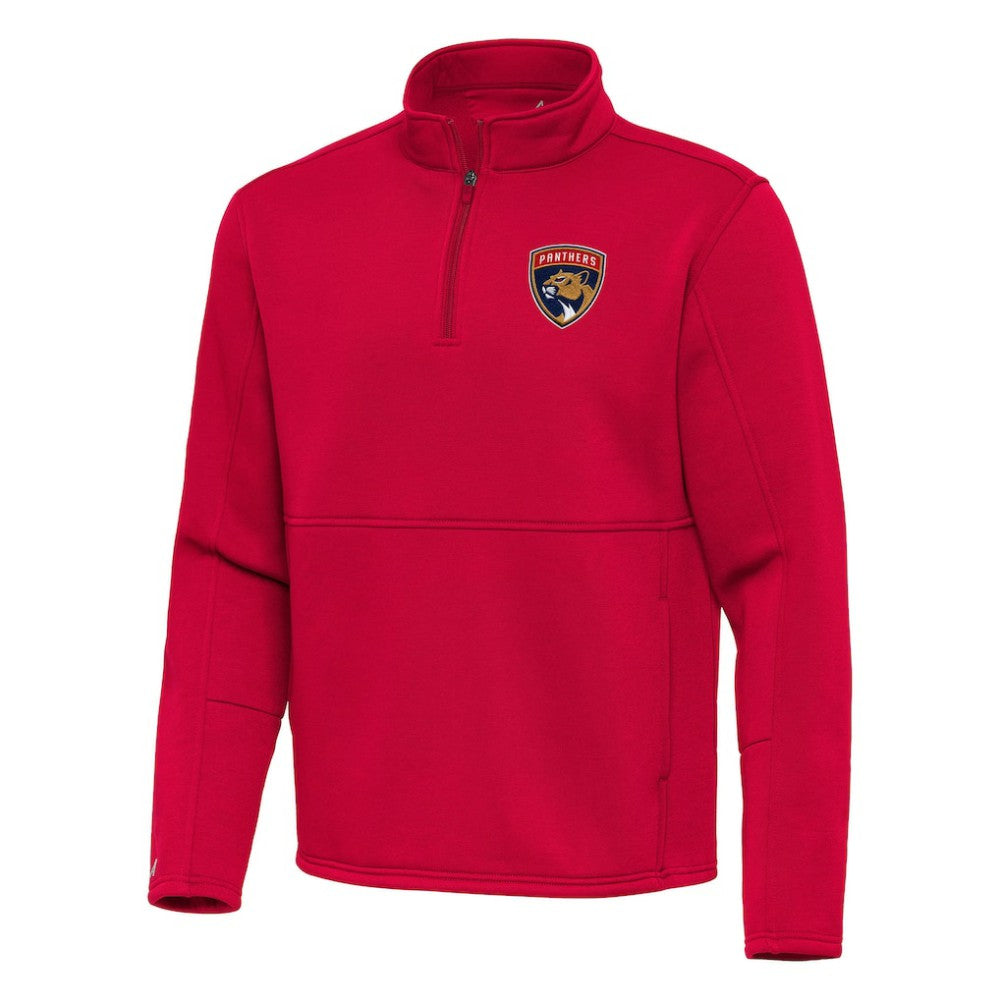 Florida Panthers Antigua Twist Quarter-Zip Pullover Jacket - Red - NHL 202264728