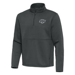 Los Angeles Kings Antigua Twist Quarter-Zip Pullover Jacket - Silver - NHL 202264736
