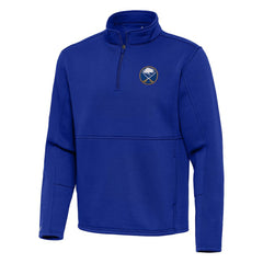 Buffalo Sabres Antigua Twist Quarter-Zip Pullover Jacket - Royal - NHL 202264744