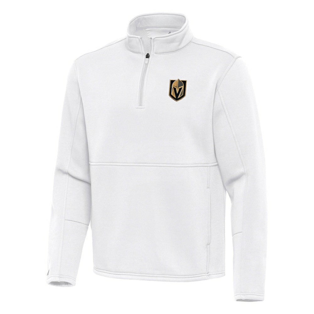 Vegas Golden Knights Antigua Twist Quarter-Zip Pullover Jacket - White - NHL 202264788