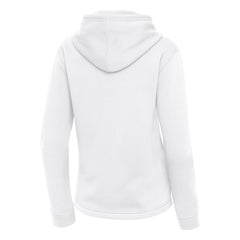 Detroit Tigers Antigua Women's Contemporary Quarter-Zip Hoodie - White - MLB Lifestyle
