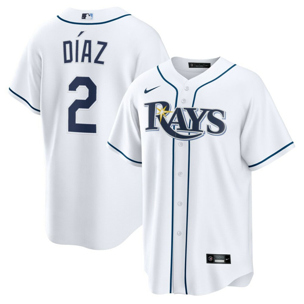 Yandy Díaz Tampa Bay Rays Nike Home Replica Jersey - White - Nike Sale