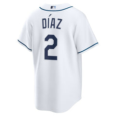 Yandy Díaz Tampa Bay Rays Nike Home Replica Jersey - White - Nike Sale