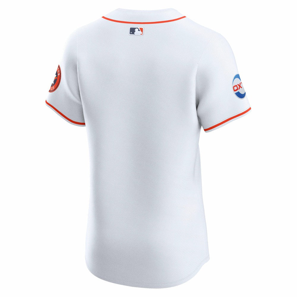 Houston Astros Nike Home Elite Jersey - White - Nike Online
