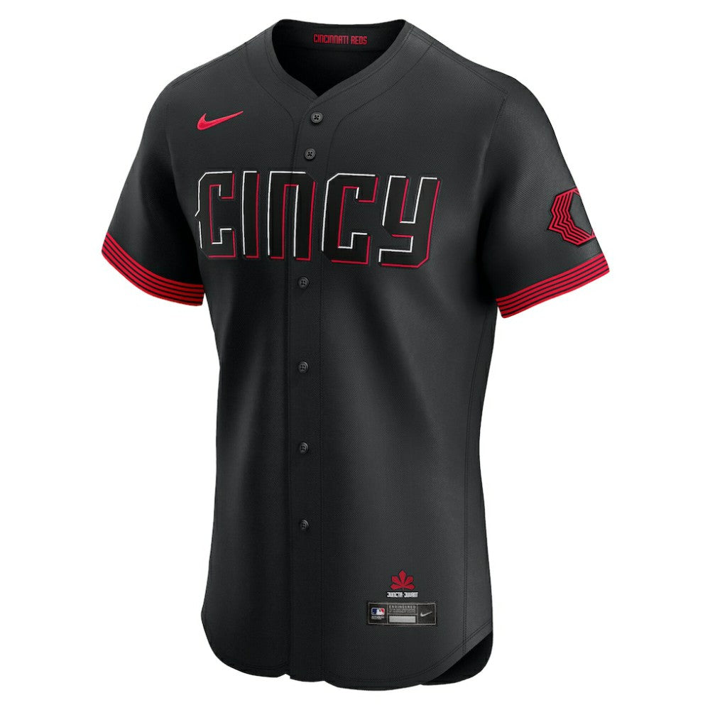 Cincinnati Reds Nike City Connect  Elite Jersey - Black - Nike on Sale