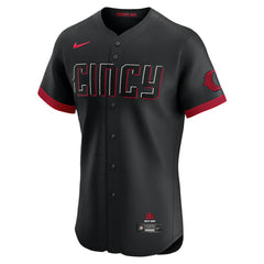 Cincinnati Reds Nike City Connect  Elite Jersey - Black - Nike on Sale