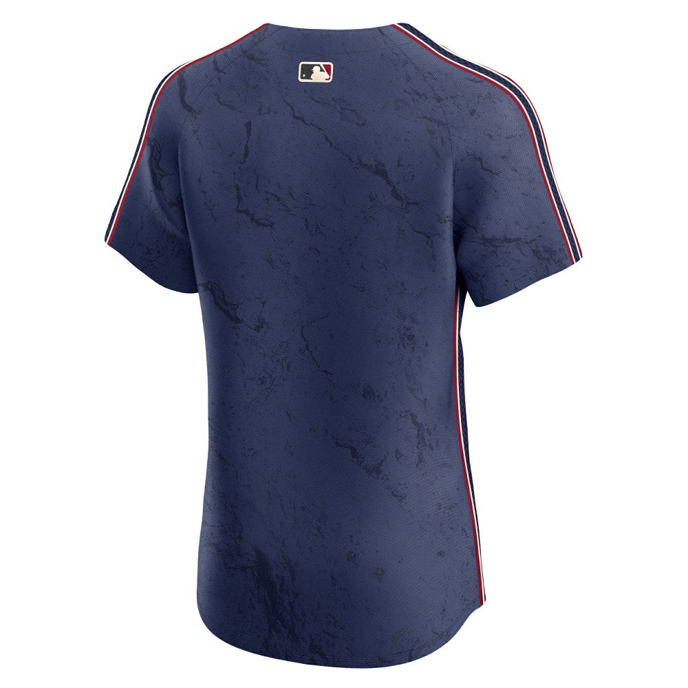 Cleveland Guardians Nike City Connect Elite Jersey - Navy - Nike on Sale